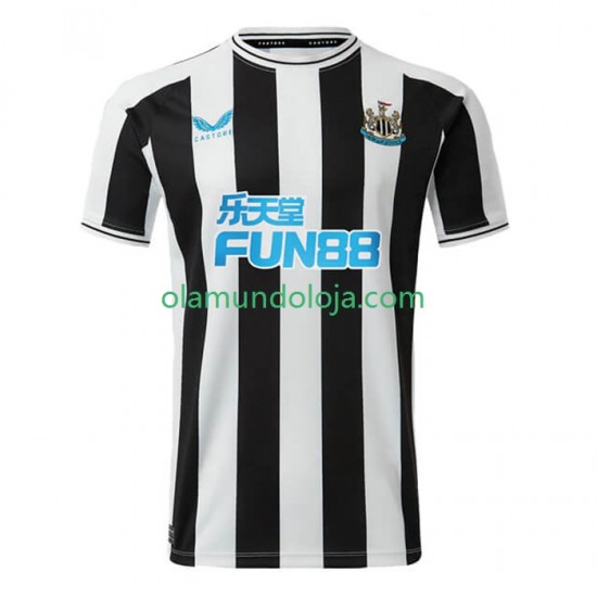 Camisola Newcastle United Homem Equipamento Primeiro 2022-2023 Manga Curta